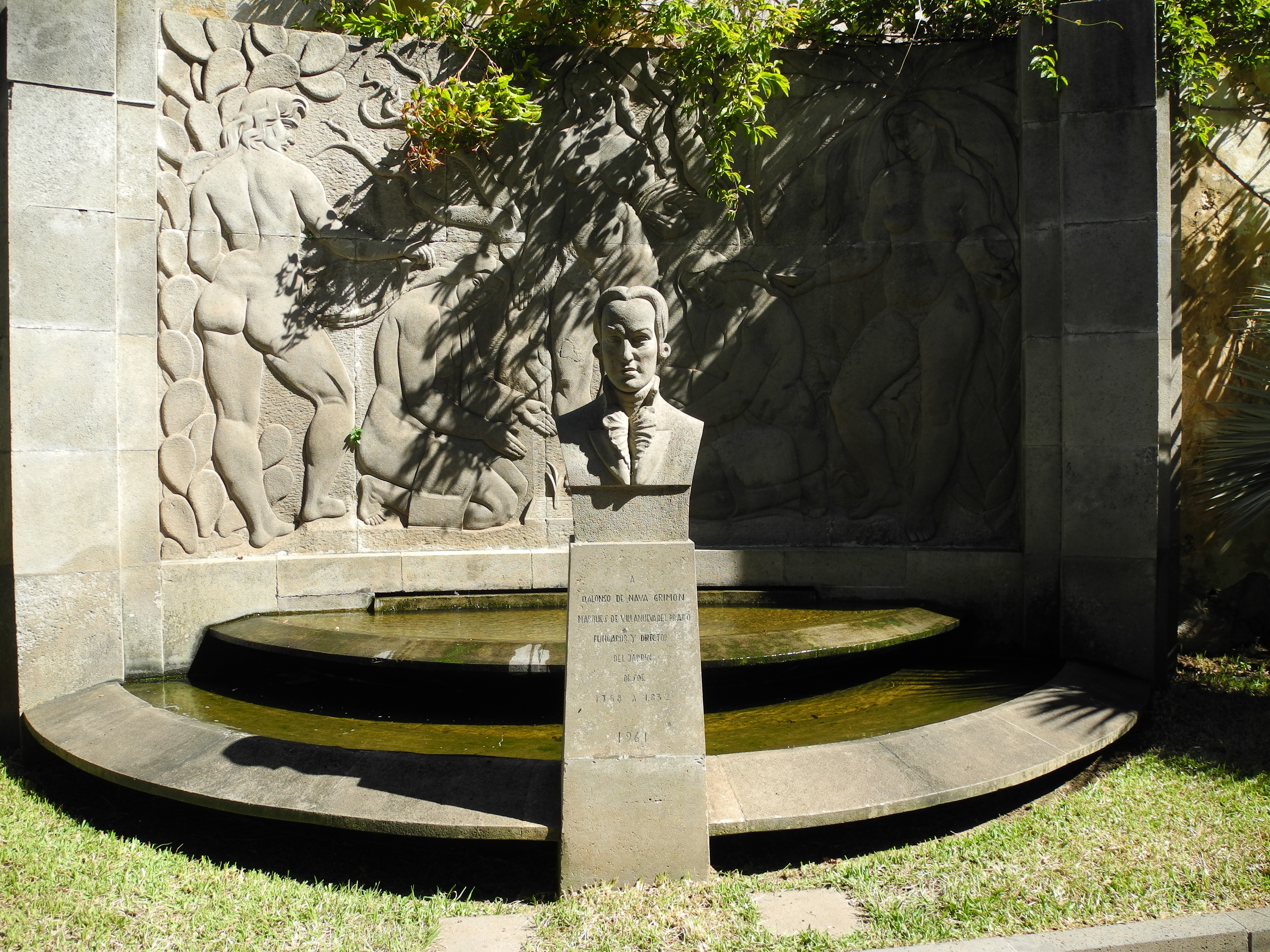 Denkmal für Alonso de Nava y Grimón