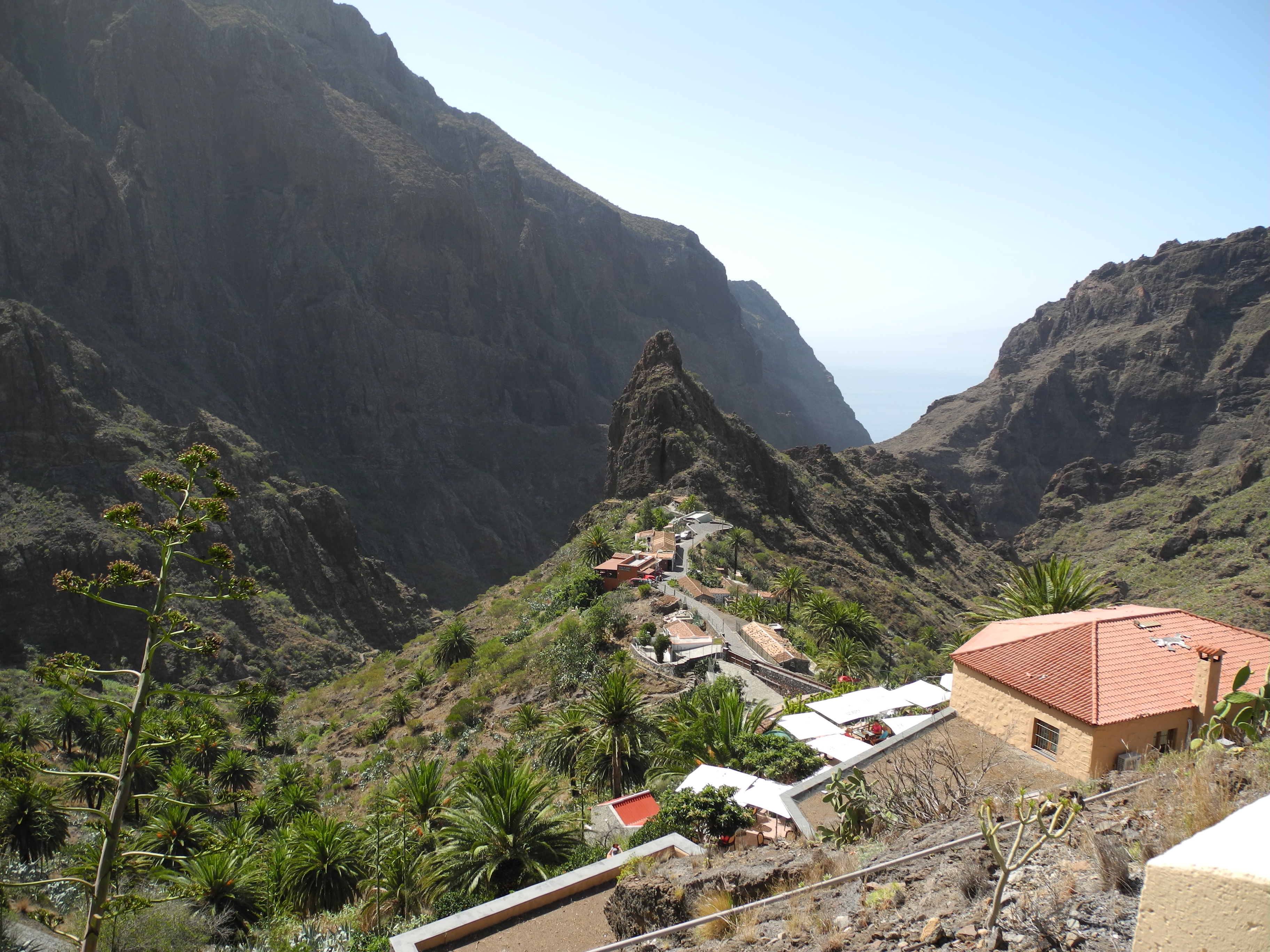 Blick in die Masca-Schlucht