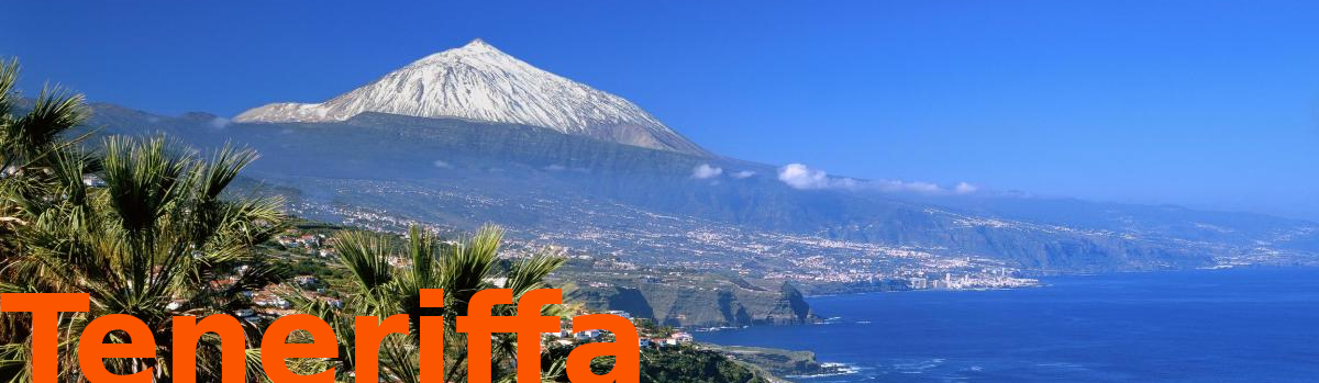 Blick auf La Orotava, Puerto de la Cruz und den Pico del Teide